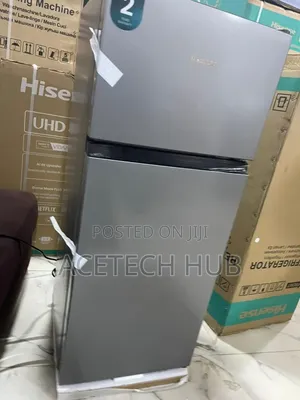 Hisense 124l Double Door Fridge Available