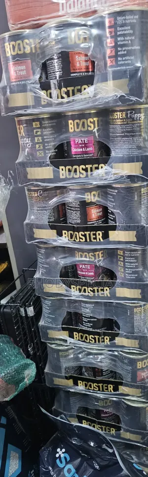 Booster Puppy Can Food Pack of 12
