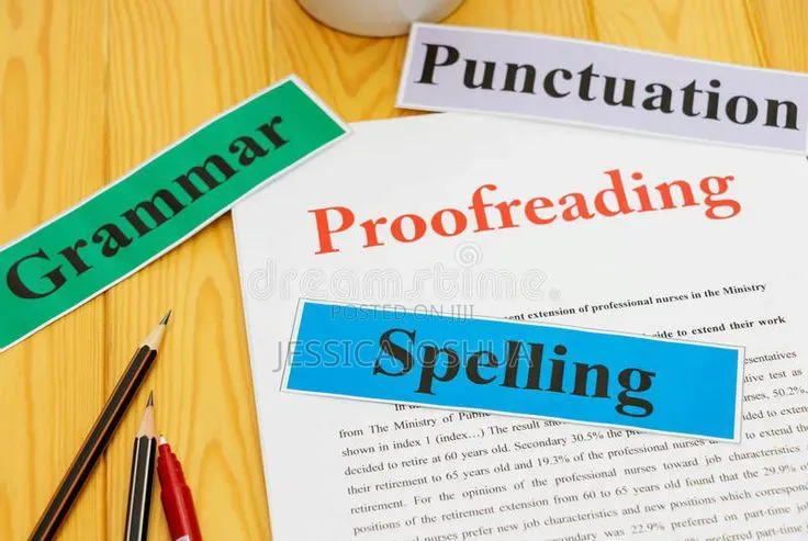 Editing And Proofreading