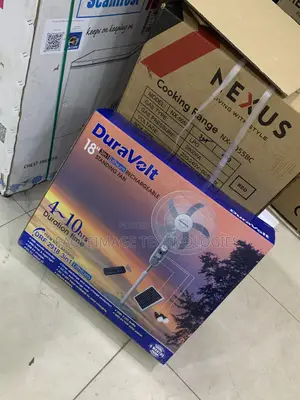 Duravolt DRF-2918 Fan With Dual Led Bulbs and Usb Port