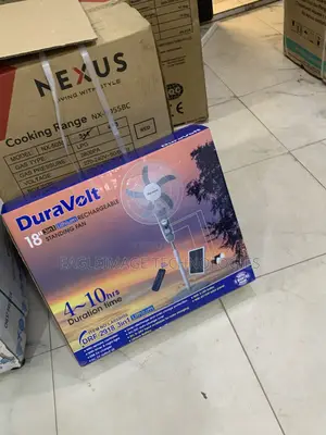 Duravolt 18 Inches 3-in-1 Standing Fan La033h55 (Fast Delivery)
