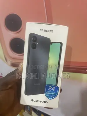 New Samsung Galaxy A06 64 GB Black
