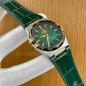 High Quality Luxury Omega Leather Wristwatches