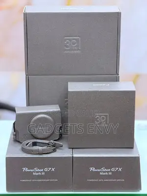Canon G7x Mark Iii Camera (Anniversary Edition)