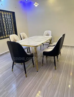 Contemporary Dinning Tables With 6chairs