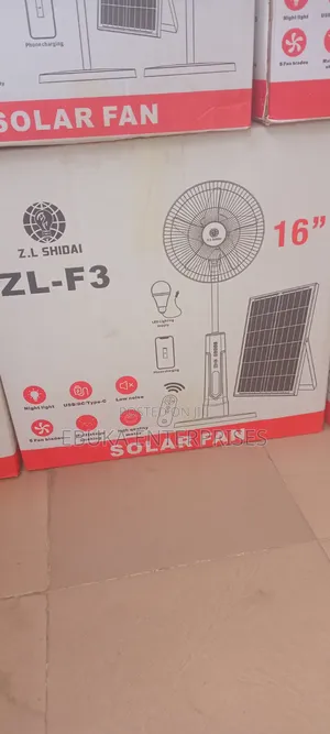 Z.L Shidai Zl-f3 16” Solar Fan