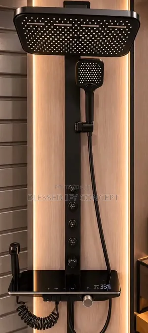 High Quality Luxury Black Shower Mixer
