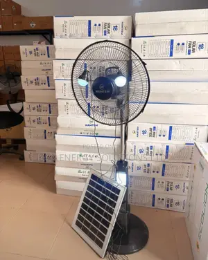 18 Inches Solar Rechargeable Fan