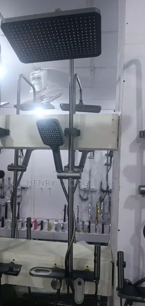 Quality Shower Mixer (Black Color) With Different Spray Pattern
