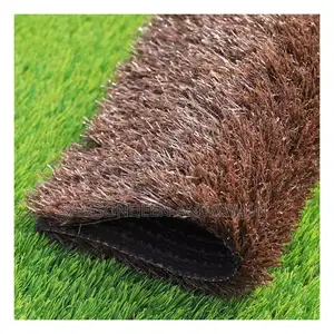 Luxury Outdoor Brown Artificial Grass Turkish