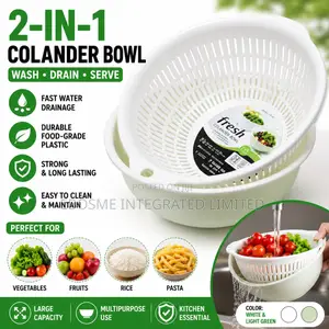2-in-1 Colander Mixing Bowl 1.1
