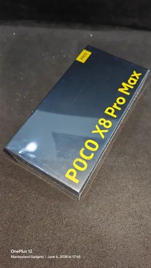 New Xiaomi Poco X8 Pro Max 512 GB Black