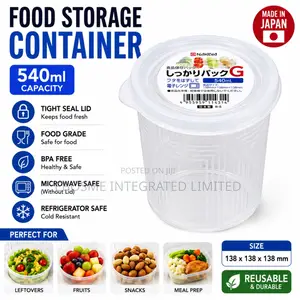 540ml Food Container With Lid