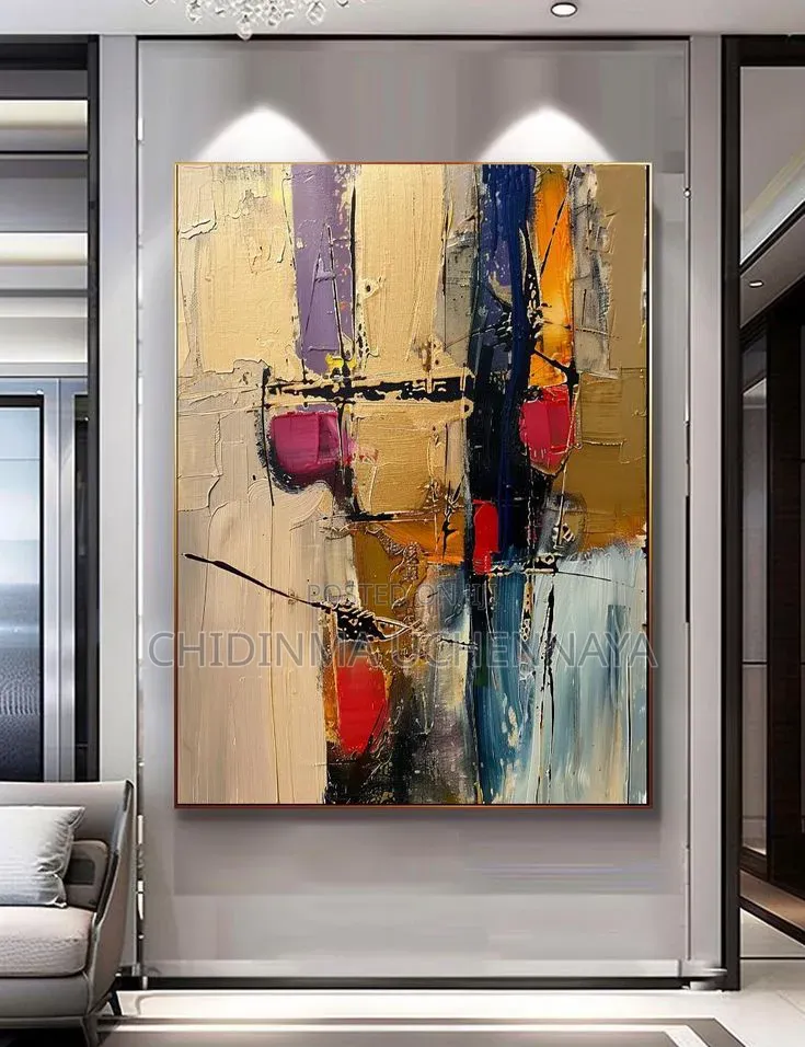 Carnaval Wall Art Abstract Canvas Artwork