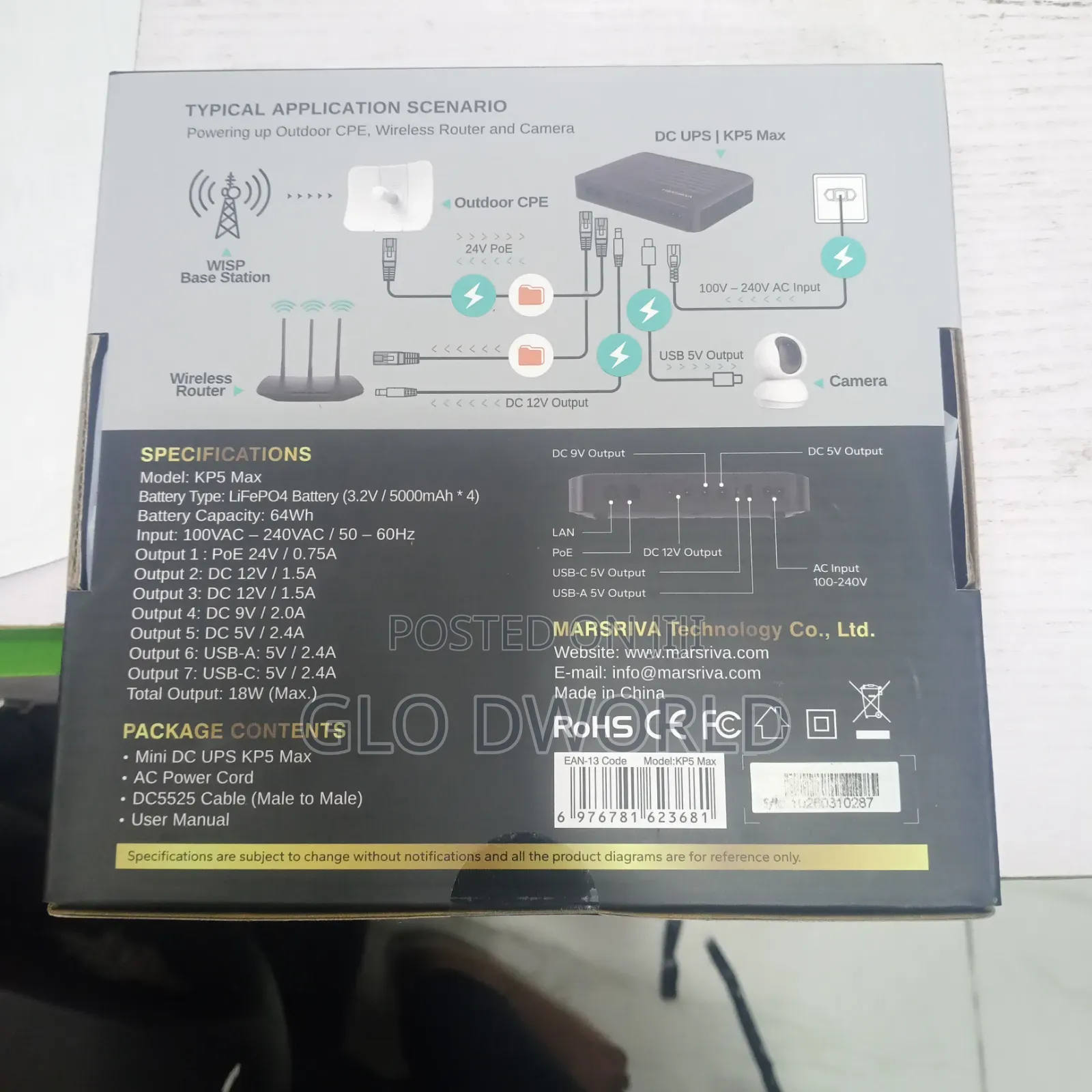 Marsriva 20,000mah Kp5