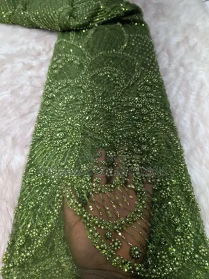 Luxury Hand Beaded Lace