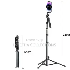 A1588 Monopod With Bluetooth Shutter - 7 Feet Tripod