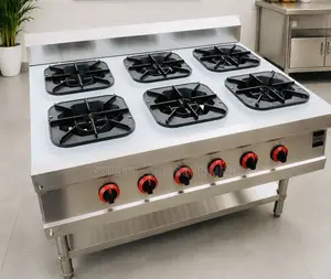 6 Burners Gas Cooker