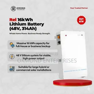 Itel 16kwh Lithium Battery(48v, 314ah)