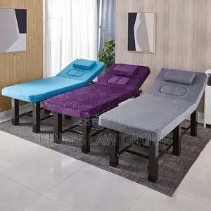 Heavy-Duty Iron Frame Massage and Tattoo Bed