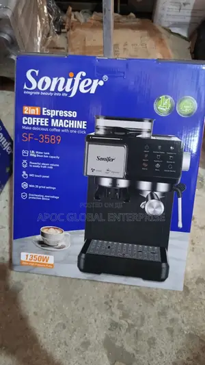 Sonifer Espresso Coffee Machine Sf 3589