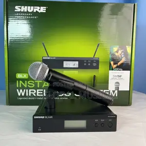 Shure Blx24r/Sm58 Rack-Mount Wireless Audio System H9 Band (512542 MHZ