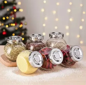 480ml Glass Versatile Slant Jar
