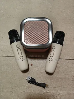Double Mic Wireless Karaoke Machine