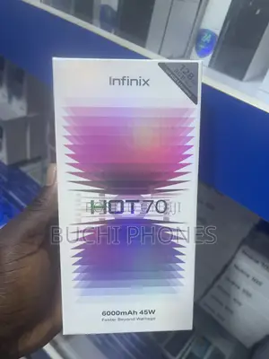New Infinix Hot 70 128 GB Black