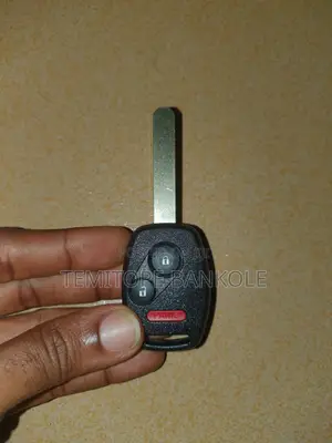 Honda Blank Key Blade and 3-Button Remote Control. Accord, Cr-V, Civic