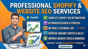 Shopify Seo And Website Seo And Custom Shopify Website Design