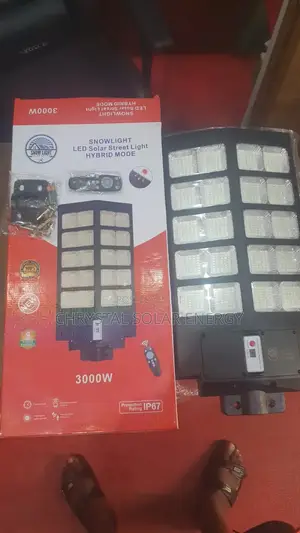 3000watts 20eyes Hybrid Solar Street Light With Remote Control Kits.