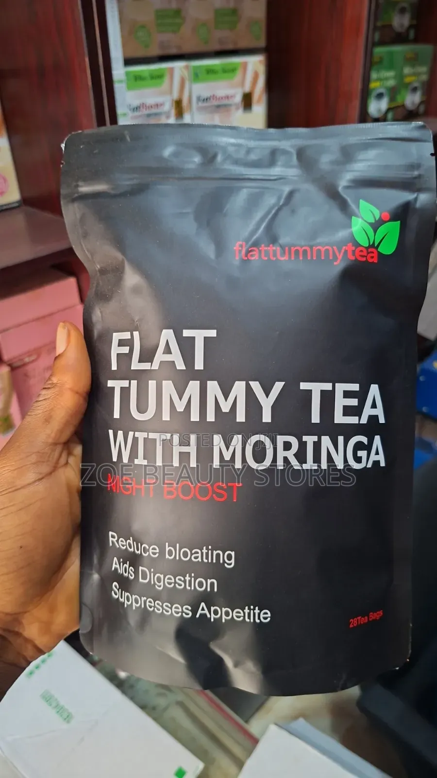 Flat Tummy Tea With Moringa Night Boost