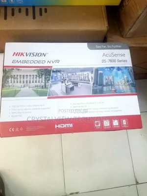 Hikvision 8channel NVR With 8 Port Poe (Up to 8mp)