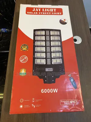 6000watts Ip67 Jaylights Solar Street Lights Available in Store