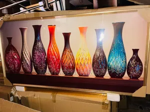 60cmx120cm Wall Landscape and Vertical Wall Vase Art Frame Acrylic