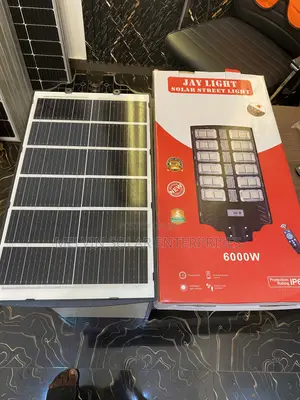 6000watts Jaylights Solar Street Lights Available in Store Now