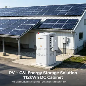 Safety Monitoring 112kwh Outdoor Lithium Cabinet for Industrial