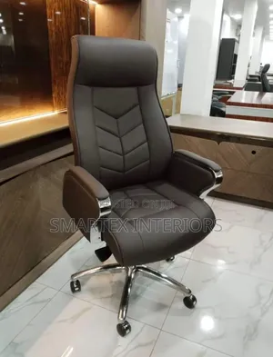 Imported Quality Leather Swivel Office Chair