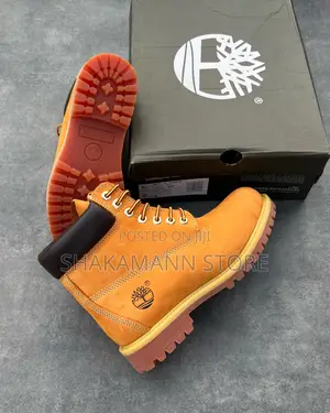 Original Timberland Yellow Color Waterproof Booth—Available—