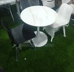 Round Marble Top Table With Chairs