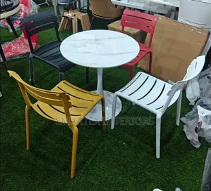 Imported Quality Full Plastic Chairs With Table