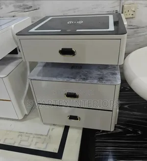 Imported Executive Led, Rechargeable Bed Sidestool Table