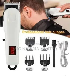 Professional Cordless Hair Clipper With Accessory