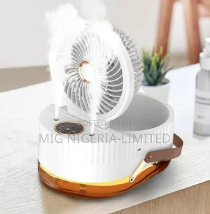 Dual Spray Humidifiers With Fan