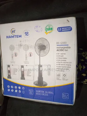 Hamtem Rechargeable Fan