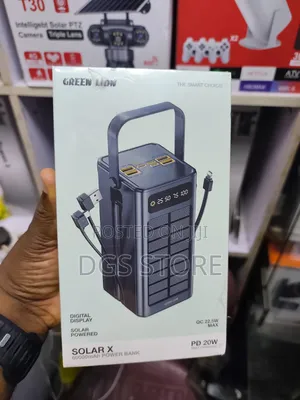 Green Lion Solar X 60,000mah Power Bank Pd 20w