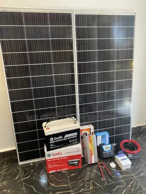 Complete Set of 2000watts Sachet Inverter/130ah 12v Dry Cell Battery.