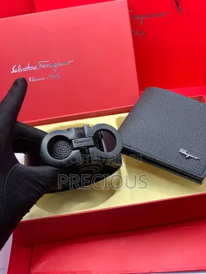 Belt and Wallet Set