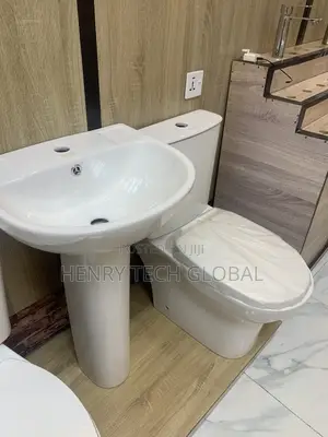 Executive Wc Set With Wall Hang Basin